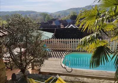 Paysage naturel près de la maison de vacances