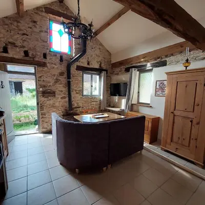 Plan de l'établissement Le Potagîte, Gîte dans un jardin potager Limousin