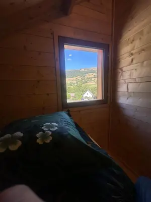 Un ou plusieurs lits dans un hébergement de l'établissement Châlet au pied du Puy Mary