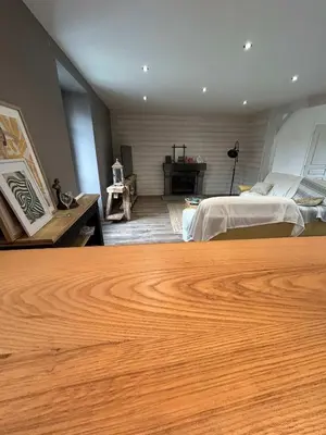 Coin salon dans l'établissement Grand duplex au coeur de Murat
