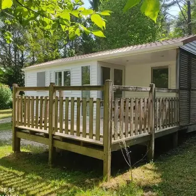 Mobil-home avec terrasse pour 6 personnes - API-1-52-545