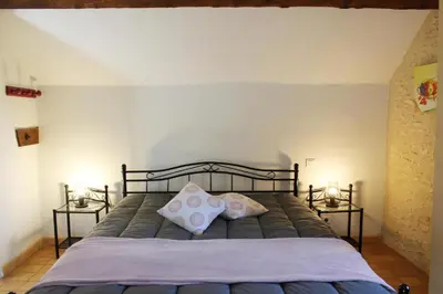 Plan de l'établissement La Garenne avec sa piscine privée proche de Sarlat