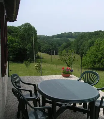 Paysage naturel près de la maison de vacances
