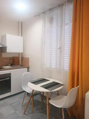 Cuisine ou kitchenette dans l'établissement Studio Gutenberg