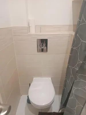 Salle de bains dans l'établissement Studio Gutenberg