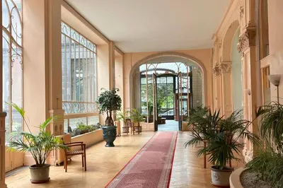 Plan de l'établissement Studio dans l'ancien Palace du Mont-Dore