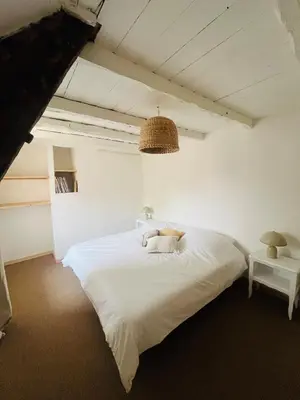 Un ou plusieurs lits dans un hébergement de l'établissement Les Hauts de Paunac - Family home