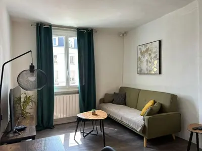 Coin salon dans l'établissement La Voûte, proche de la Cathédrale