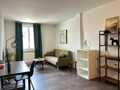 Coin salon dans l'établissement La Voûte, proche de la Cathédrale