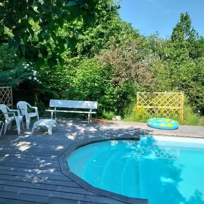 Villa 3 chambres à Saint-Cirgues-de-Malbert avec piscine