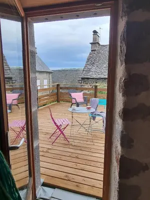 Paysage naturel près de la maison de vacances