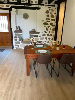 Coin salon dans l'établissement La maison du Chateau