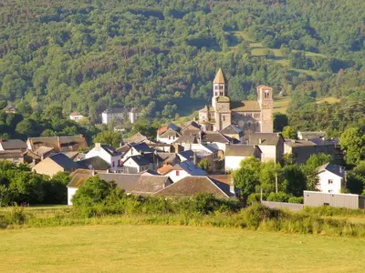 Paysage naturel près de la maison de vacances