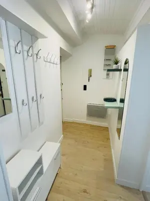 Salle de bains dans l'établissement Petit appartement tout confort
