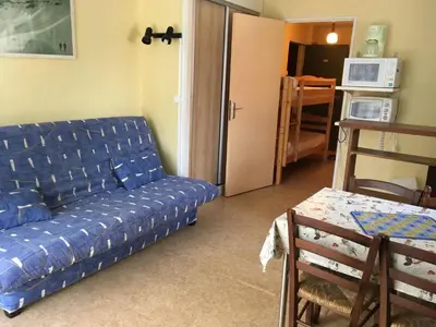 Cuisine ou kitchenette dans l'établissement T2 Lioran pieds des pistes