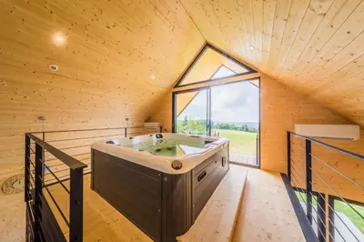 Plan de l'établissement Spa et vue imprenable En haut du paradis