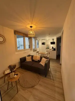 Cuisine ou kitchenette dans l'établissement Appartement 1 chambre