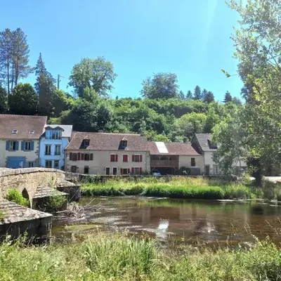 Maison au bord de la Creuse