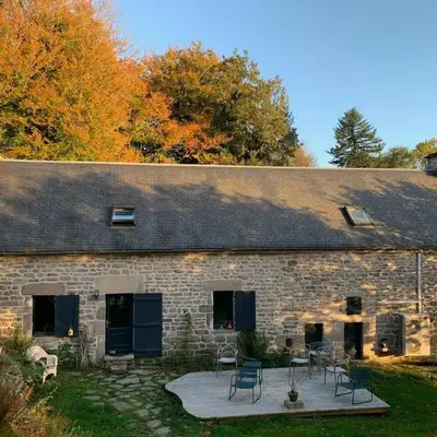 Ancien Prieure Chambre King Size avec sauna et bain nordique privatifs en extérieur
