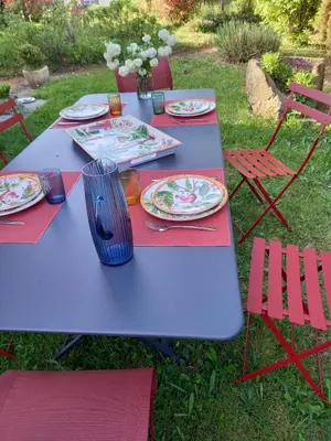 Jardin de l'établissement Villa Rosa