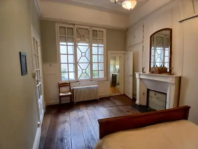 Un ou plusieurs lits dans un hébergement de l'établissement Lemov'Inn, central historic apartment