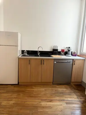 Cuisine ou kitchenette dans l'établissement le coup de coeur