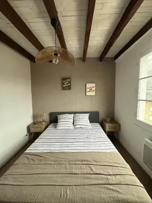 Un ou plusieurs lits dans un hébergement de l'établissement Maison du Barry - Piscine - Périgord Dordogne