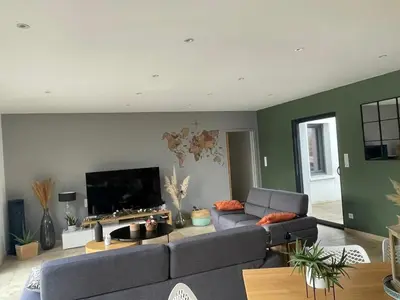 Télévision ou salle de divertissement dans l'établissement VILLA OLEA - Piscine et Spa - Sarlat Périgord