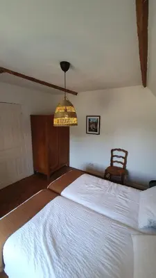 Un ou plusieurs lits dans un hébergement de l'établissement Maison Valentine