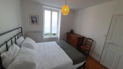 Un ou plusieurs lits dans un hébergement de l'établissement Maison Valentine