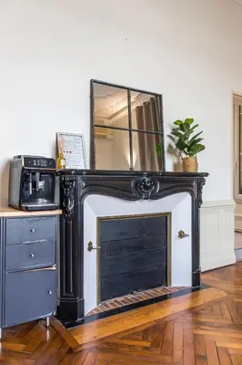 Cuisine ou kitchenette dans l'établissement Villa Chadourne - Chambre Accords