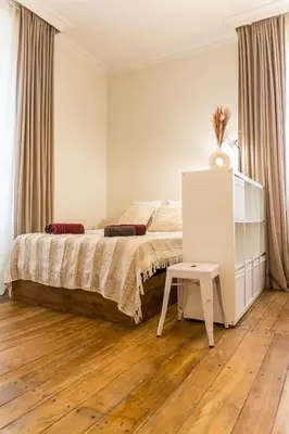 Un ou plusieurs lits dans un hébergement de l'établissement Villa Chadourne - La Cle Perdue - Studio