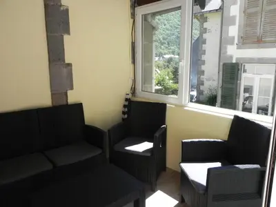 Coin salon dans l'établissement VILLA LOZELOUX n 1