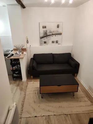 Coin salon dans l'établissement Appartement 2 pièces a 5 min du centre de Limoges