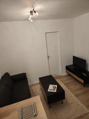Coin salon dans l'établissement Appartement 2 pièces a 5 min du centre de Limoges