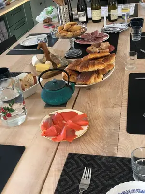 Nourriture dans la maison de vacances ou à proximité