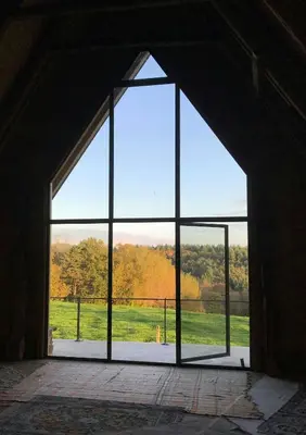 Paysage naturel près de la maison de vacances