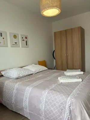 Un ou plusieurs lits dans un hébergement de l'établissement Le Pavillon - Hyper centre - charme rénové