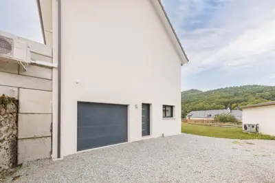 Vue générale sur la montagne ou vue sur la montagne depuis la maison de vacances