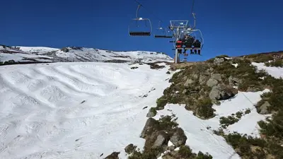 L'établissement Maison familiale au coeur des volcans d'auvergne en hiver