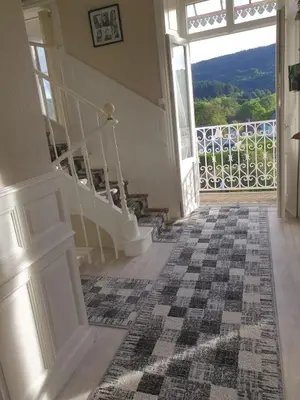 Vue générale sur la montagne ou vue sur la montagne depuis la maison de vacances