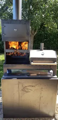 Barbecue disponible mis à disposition des clients de la maison de vacances