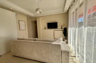 Télévision ou salle de divertissement dans l'établissement Casa Bert - Appartement pour 2 personnes - Moderne - Balcon