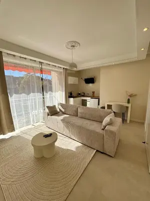 Coin salon dans l'établissement Casa Bert - Appartement pour 2 personnes - Moderne - Balcon