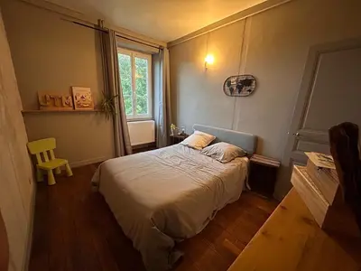 Un ou plusieurs lits dans un hébergement de l'établissement Grande maison Albuconis