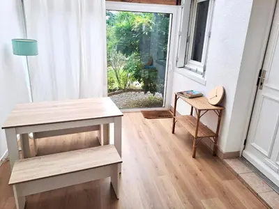 Plan de l'établissement Appartement cosy avec jardin - Stationnement gratuit