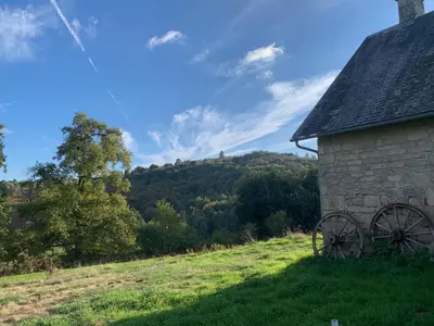 Paysage naturel près de la maison de vacances