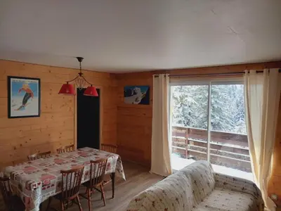 Plan de l'établissement Chalet rénové au Lioran, 6 pers, proche pistes - FR-1-787-133