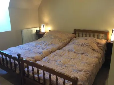 Un ou plusieurs lits dans un hébergement de l'établissement Gîte Les Nougats, location 8 personnes