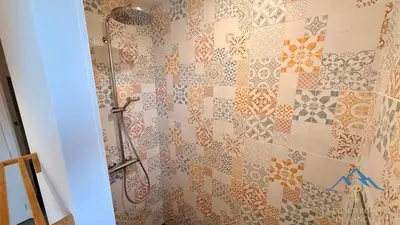Salle de bains dans l'établissement Le Mont Dole Duplex 11 pers